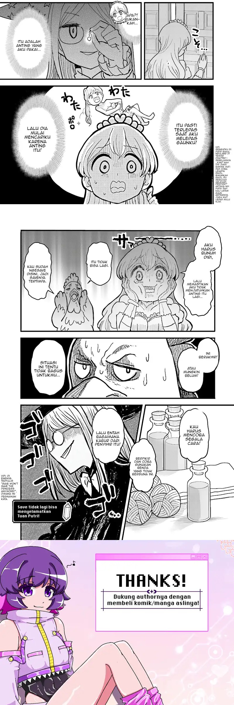 “My Princess You Must Die!” Said the Female Knight Chapter 05.2 Gambar 2