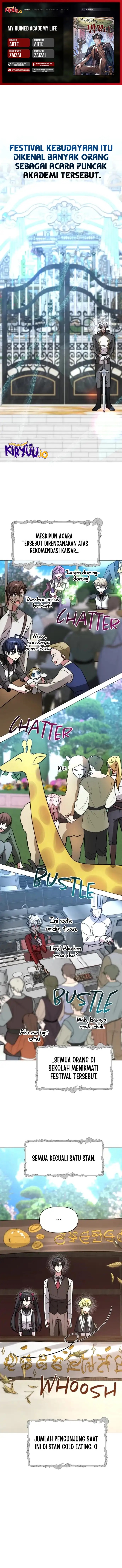 My Ruined Academy Chapter 65 Gambar 1