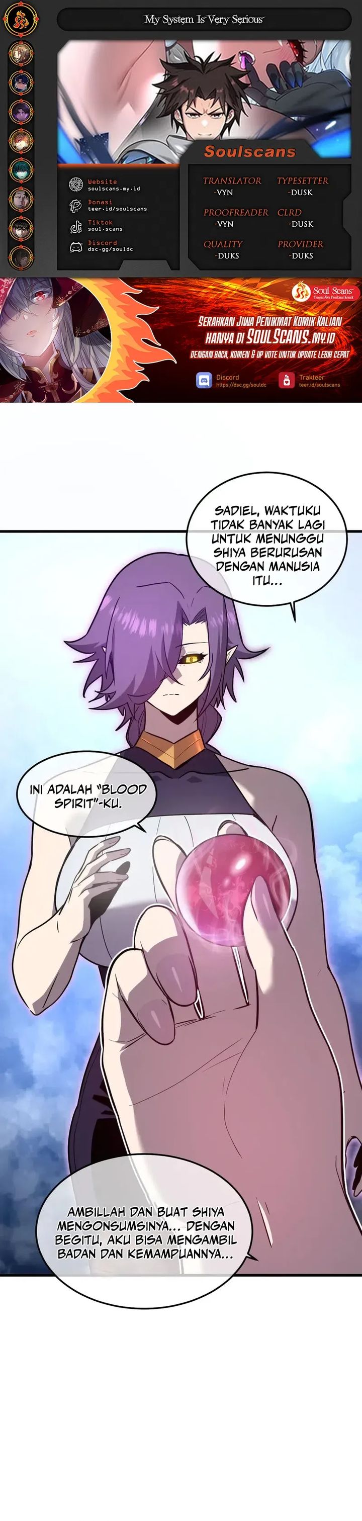 My System Is Very Serious Chapter 33 Gambar 1