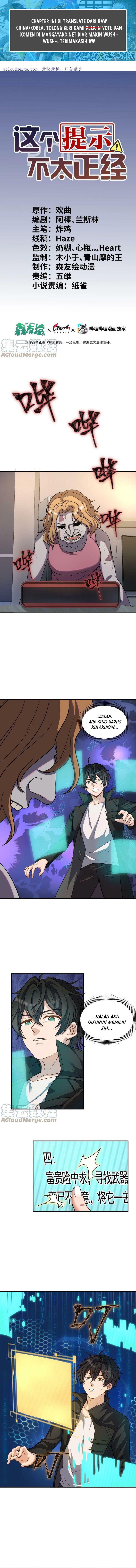 My System’s Notification Is Weird Chapter 02 Gambar 2