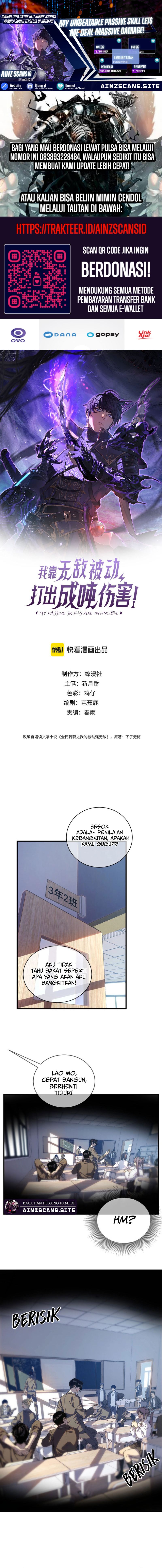 My Unbeatable Passive Skill Lets Me Deal Massive Damage! Chapter 01 Gambar 1