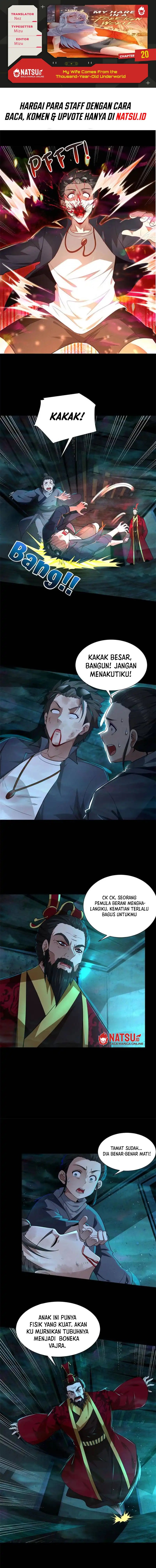 My Wife Comes From the Thousand-Year-Old Underworld Chapter 20 Gambar 1