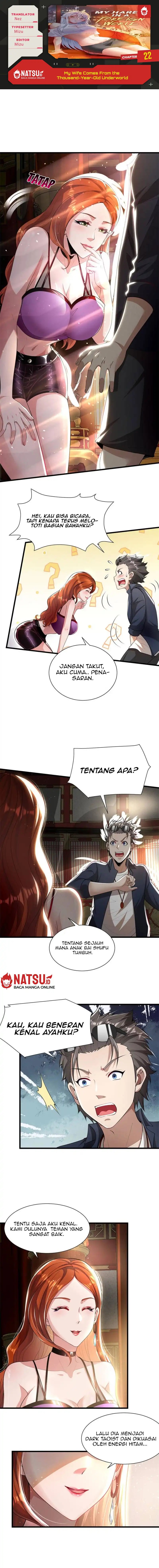 My Wife Comes From the Thousand-Year-Old Underworld Chapter 22 Gambar 1