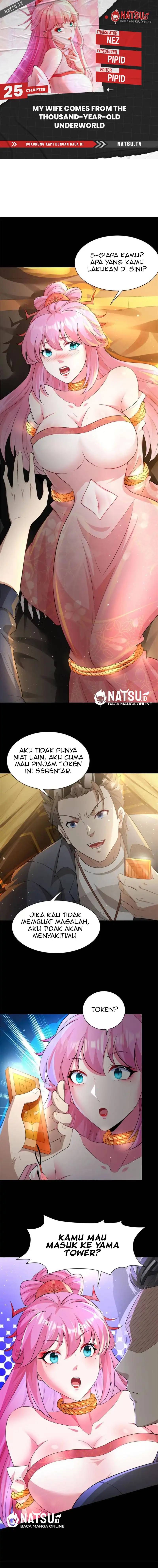 My Wife Comes From the Thousand-Year-Old Underworld Chapter 25 Gambar 1