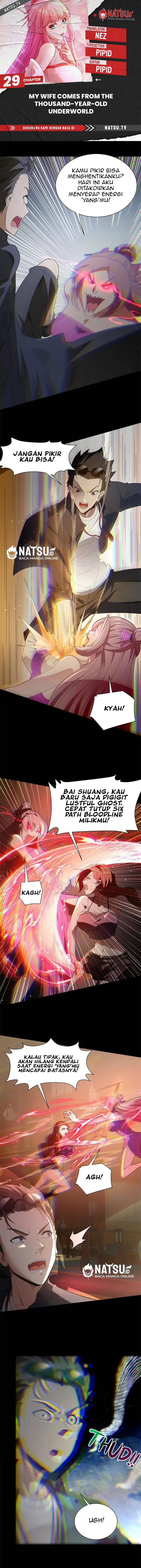 My Wife Comes From the Thousand-Year-Old Underworld Chapter 29 Gambar 1