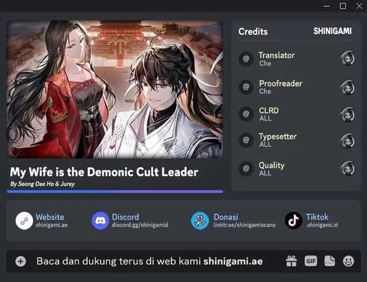My Wife Is The Demonic Cult Leader Chapter 04 Gambar 1