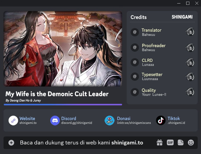 My Wife Is The Demonic Cult Leader Chapter 15 Gambar 1