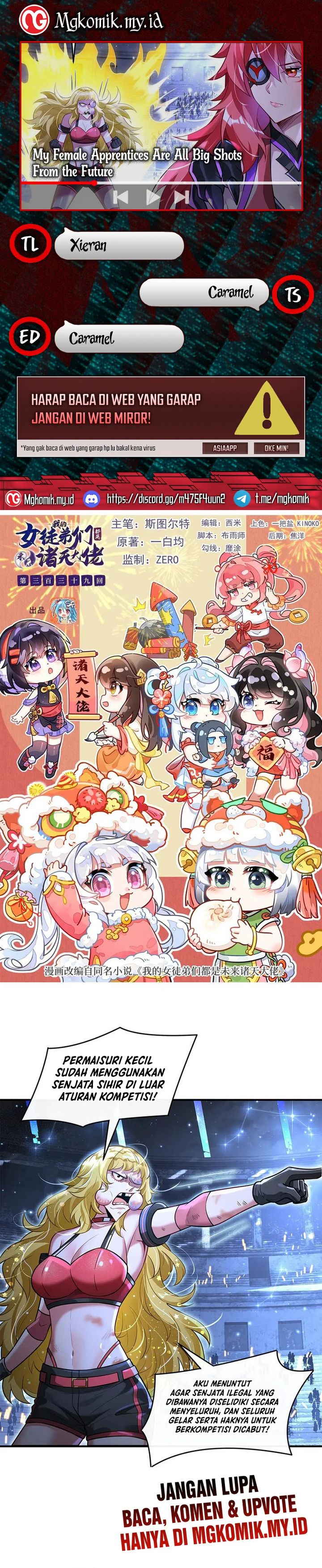My Female Apprentices Are All Big Shots From the Future Chapter 339 Gambar 1