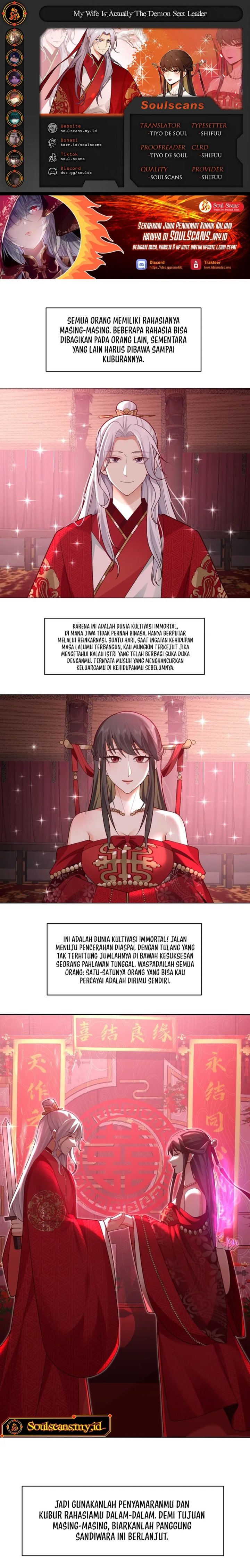 My Wife is Actually the Demon Cult Leader Chapter 01 Gambar 1