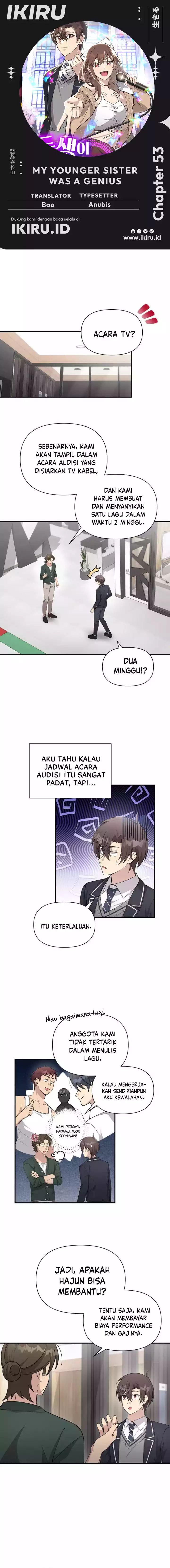 My Younger Sister Was a Genius Chapter 53 Gambar 1