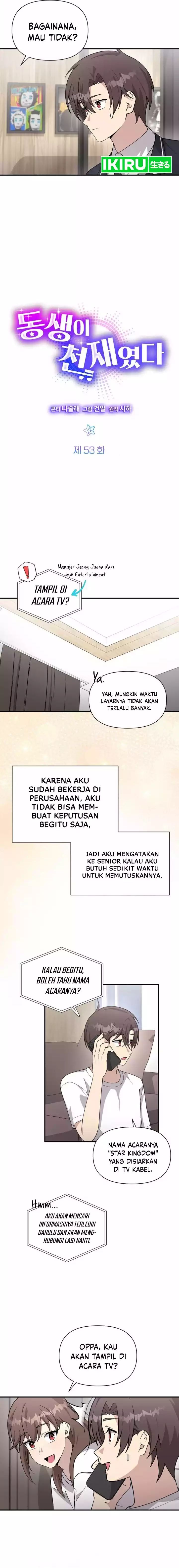 My Younger Sister Was a Genius Chapter 53 Gambar 2