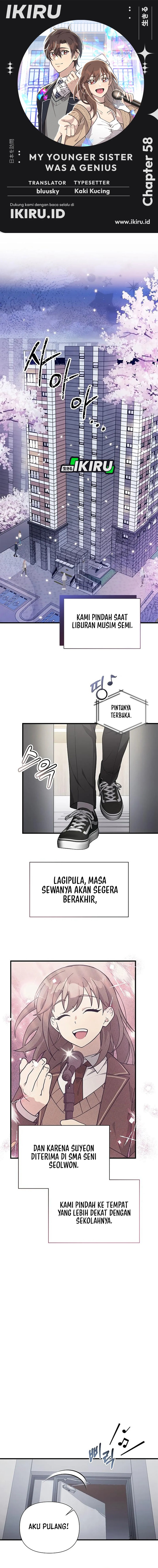 My Younger Sister Was a Genius Chapter 58 Gambar 1