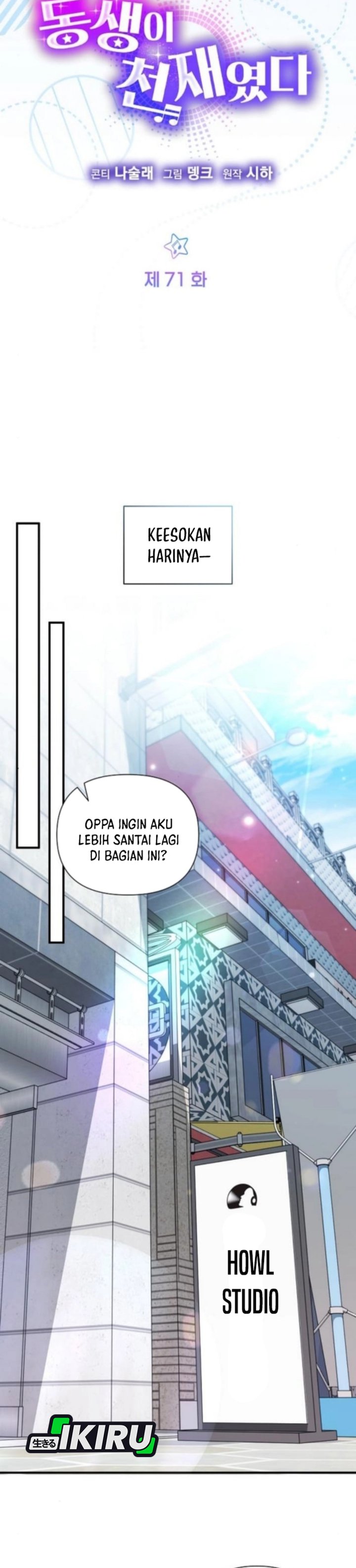 My Younger Sister Was a Genius Chapter 71 Gambar 10