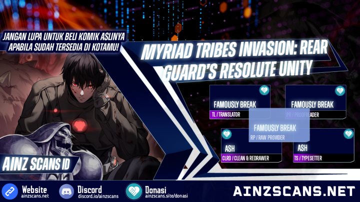 Myriad Tribes Invasion: Rearguard’s Resolute Unity Chapter 08 Gambar 1