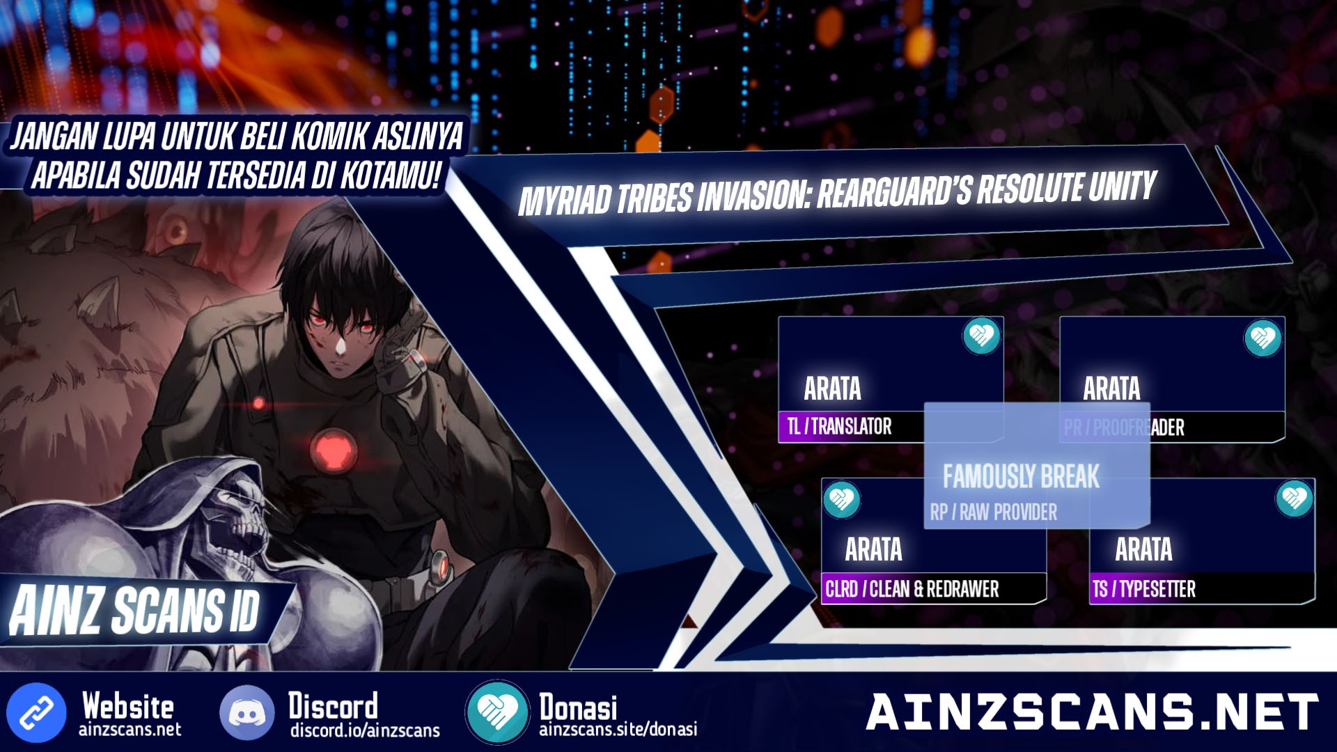 Myriad Tribes Invasion: Rearguard’s Resolute Unity Chapter 45 Gambar 1