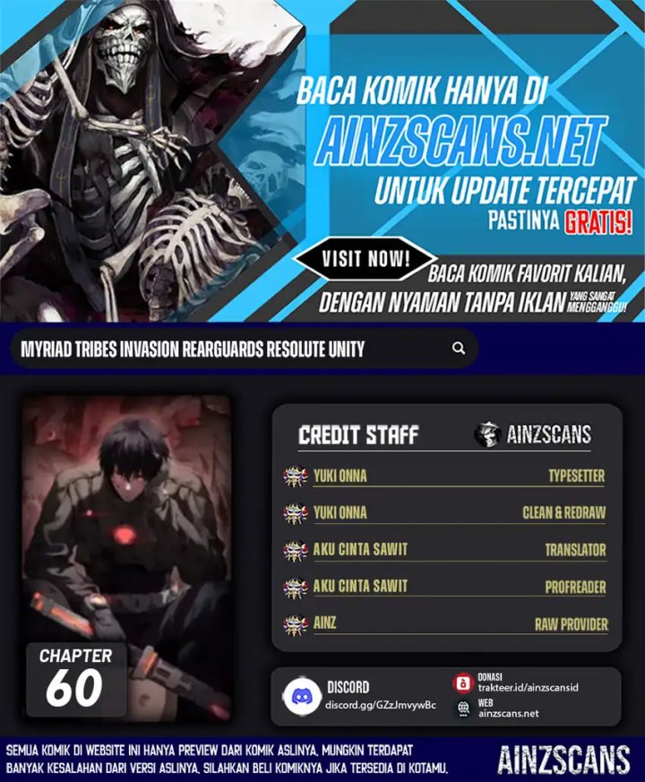 Myriad Tribes Invasion: Rearguard’s Resolute Unity Chapter 60 Gambar 1