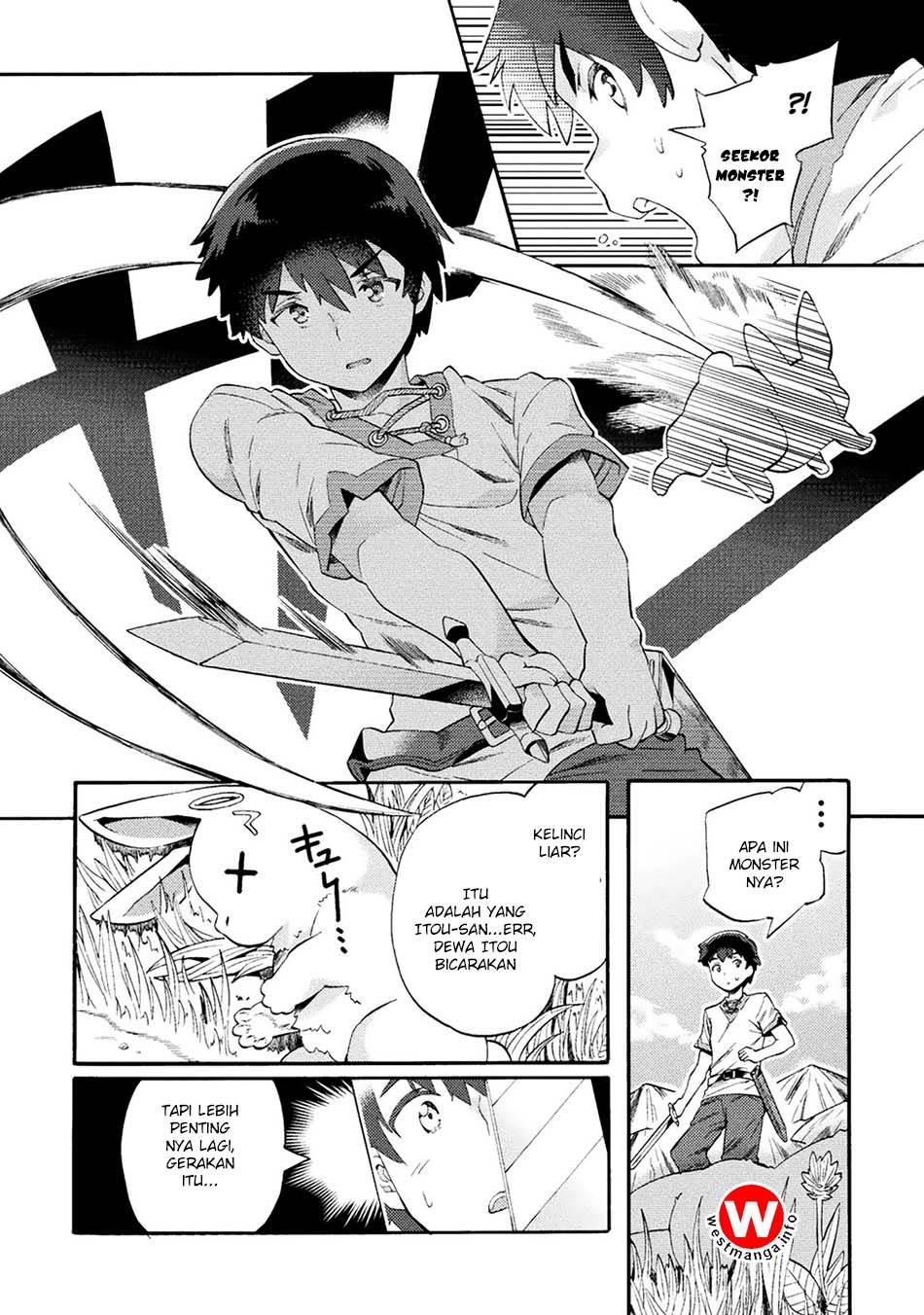 NEET dakedo Hello Work ni Ittara Isekai ni Tsuretekareta Chapter 01 Gambar 16