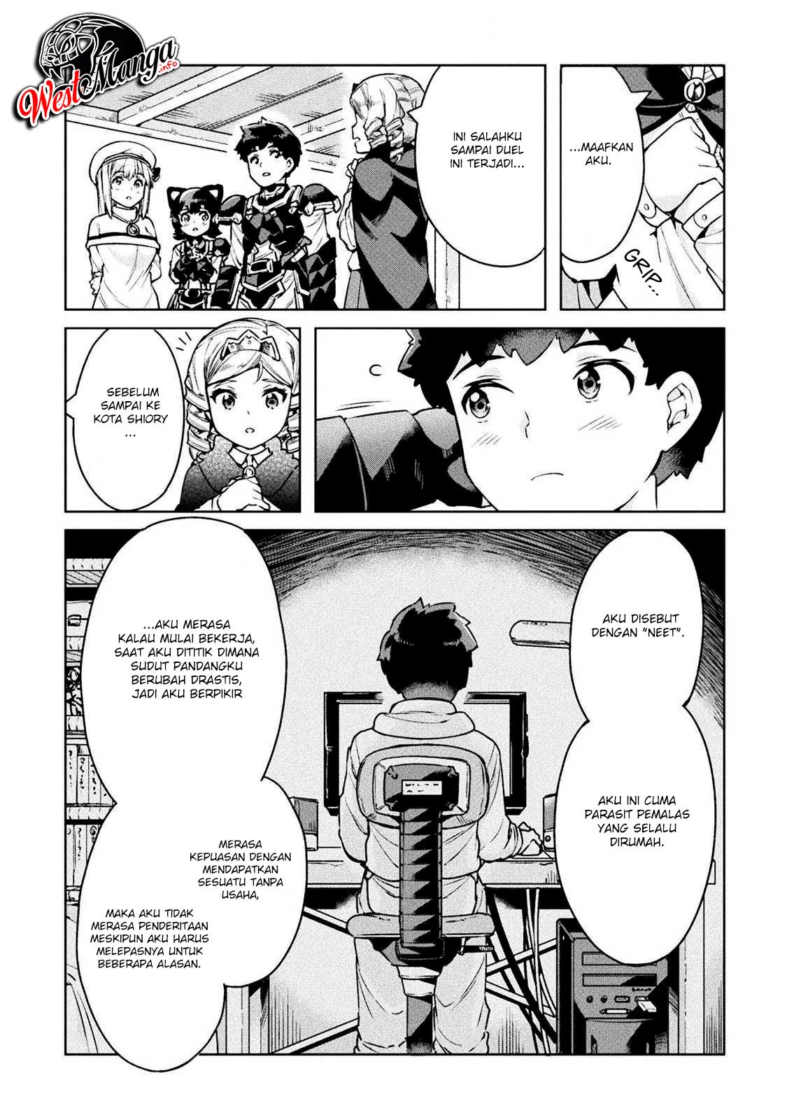 NEET dakedo Hello Work ni Ittara Isekai ni Tsuretekareta Chapter 23 Gambar 4