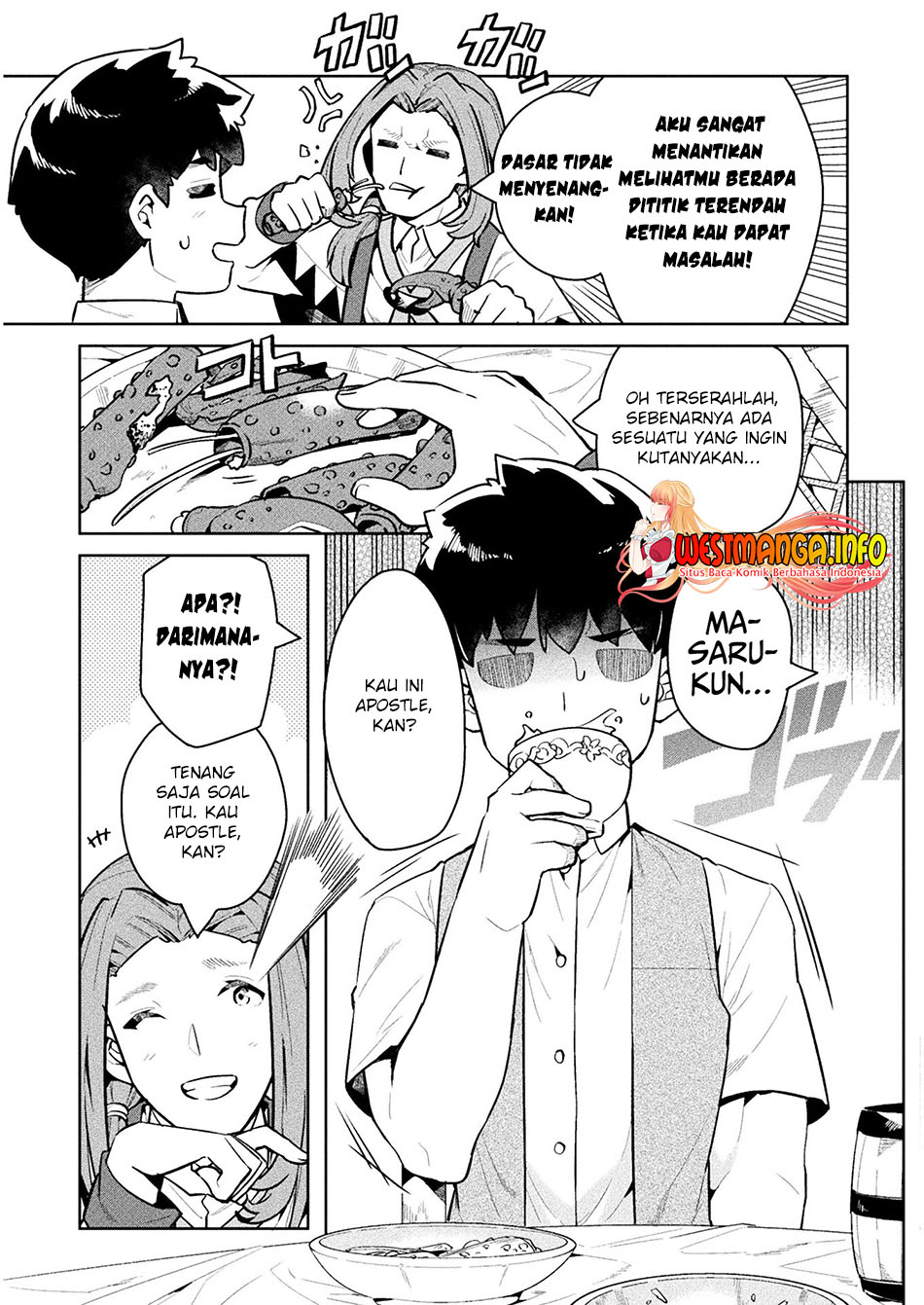 NEET dakedo Hello Work ni Ittara Isekai ni Tsuretekareta Chapter 44 Gambar 24