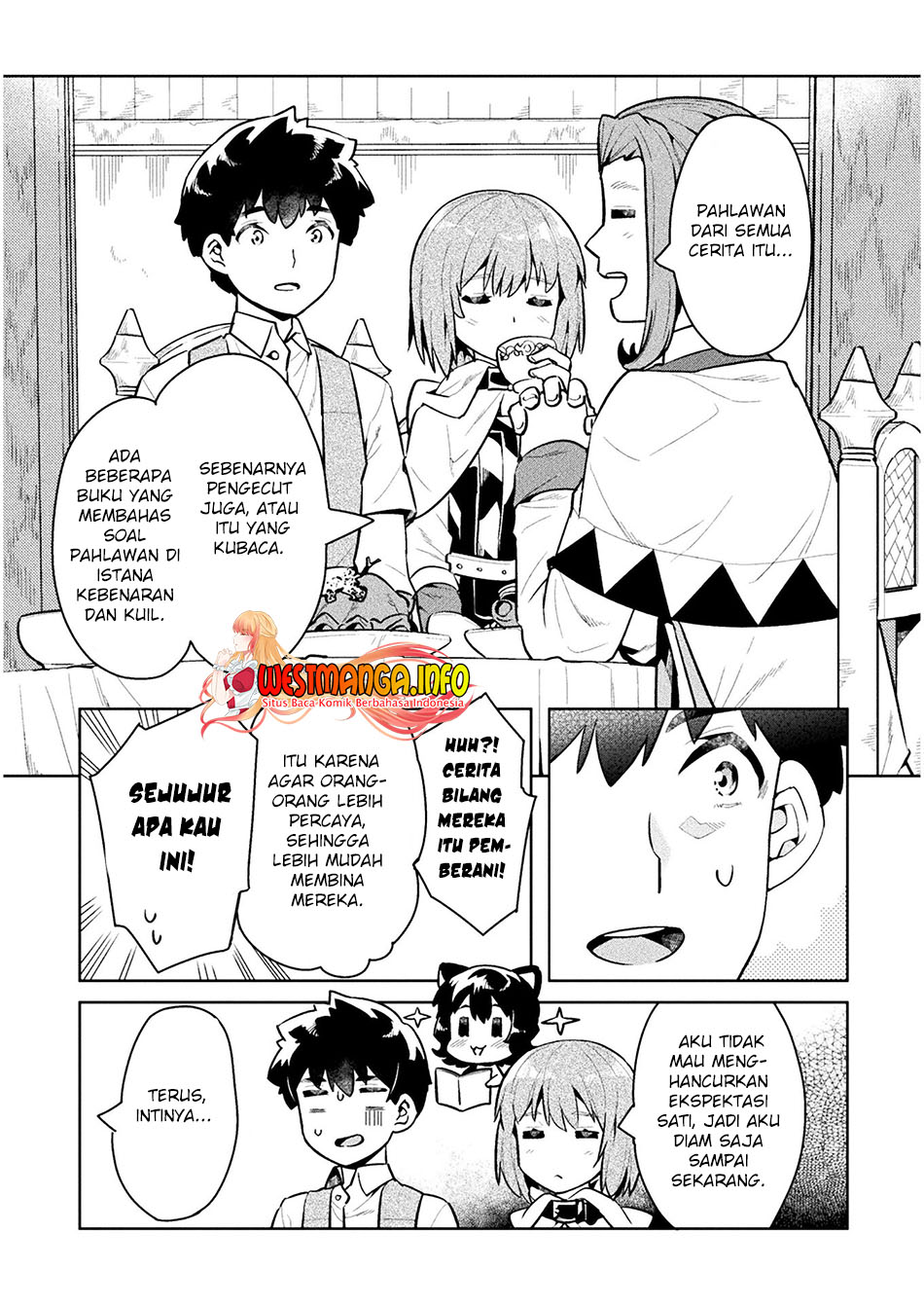 NEET dakedo Hello Work ni Ittara Isekai ni Tsuretekareta Chapter 44 Gambar 28