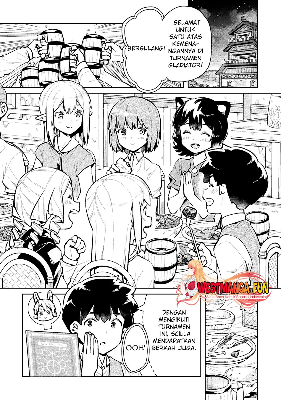 NEET dakedo Hello Work ni Ittara Isekai ni Tsuretekareta Chapter 53 Gambar 5