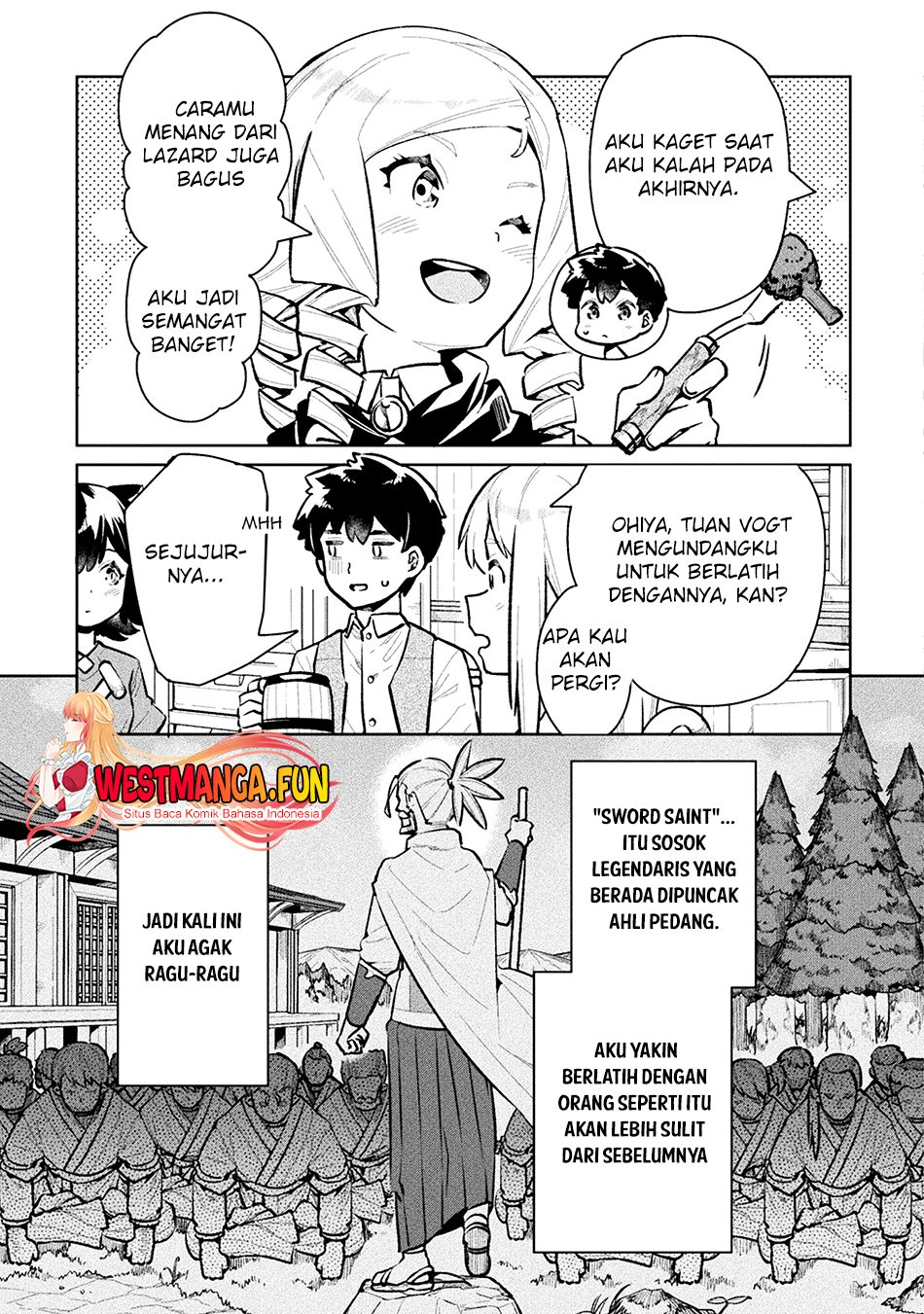 NEET dakedo Hello Work ni Ittara Isekai ni Tsuretekareta Chapter 53 Gambar 6