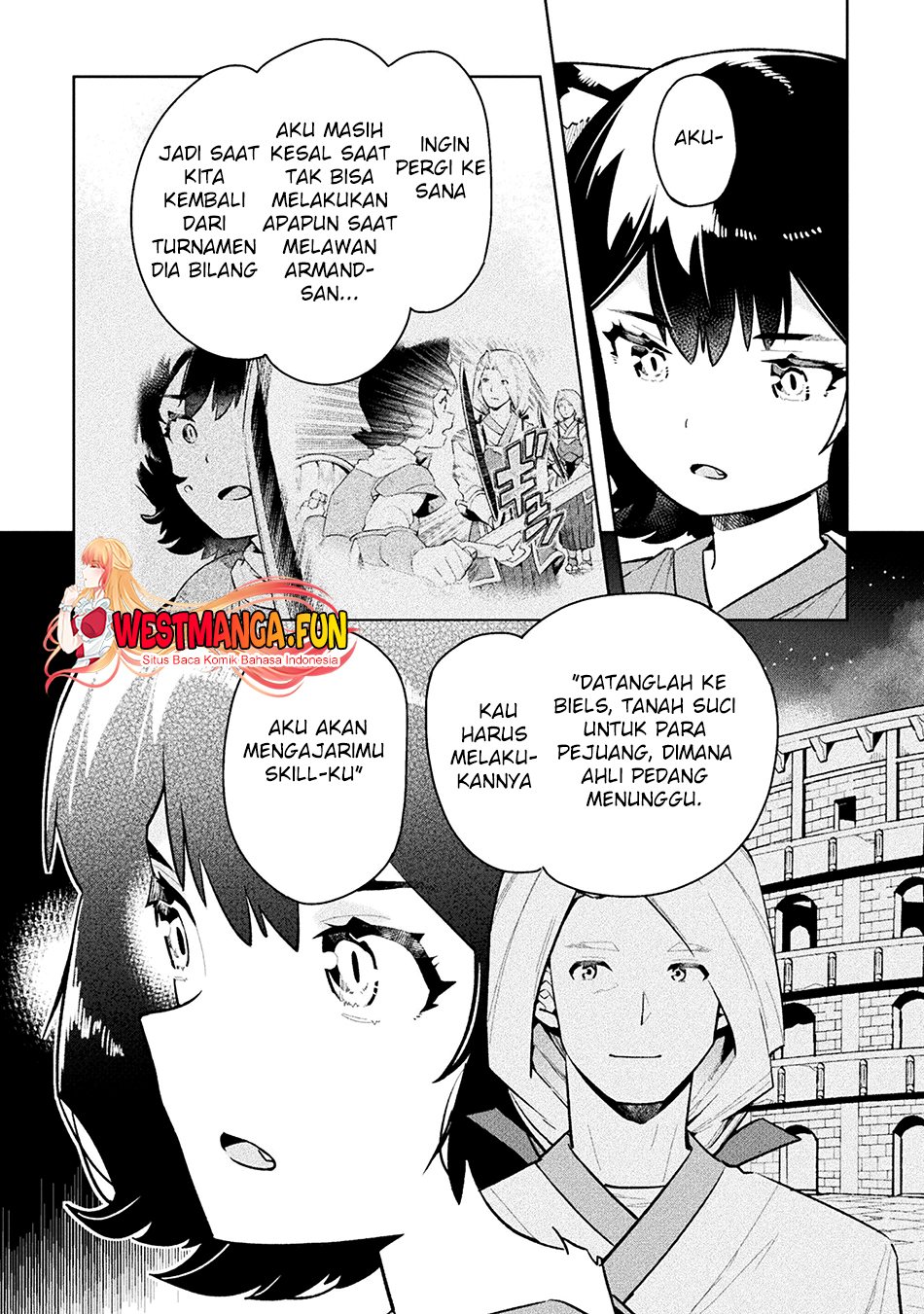 NEET dakedo Hello Work ni Ittara Isekai ni Tsuretekareta Chapter 53 Gambar 7