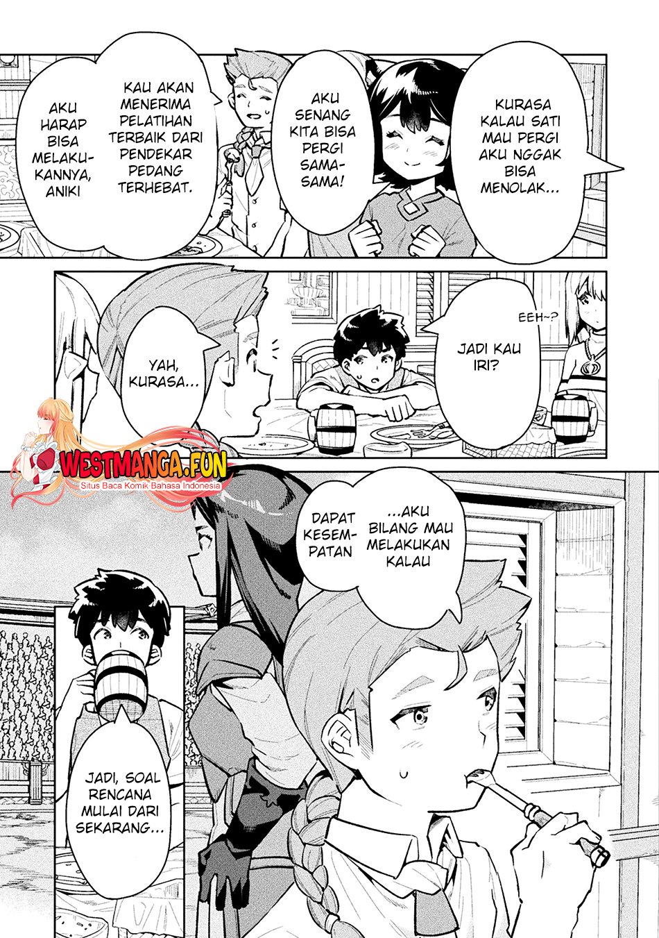 NEET dakedo Hello Work ni Ittara Isekai ni Tsuretekareta Chapter 53 Gambar 8