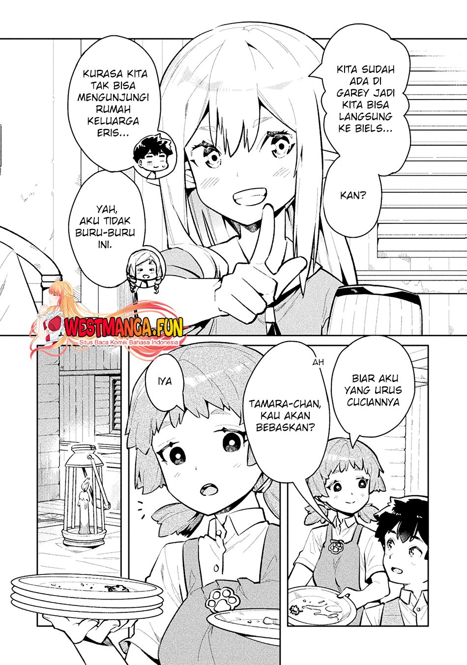 NEET dakedo Hello Work ni Ittara Isekai ni Tsuretekareta Chapter 53 Gambar 9