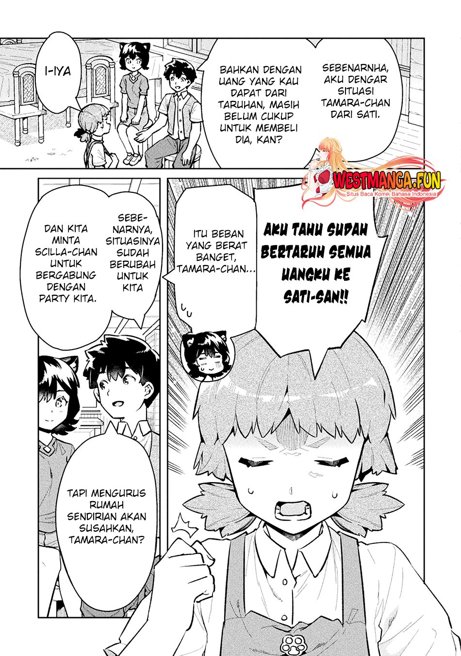 NEET dakedo Hello Work ni Ittara Isekai ni Tsuretekareta Chapter 53 Gambar 10