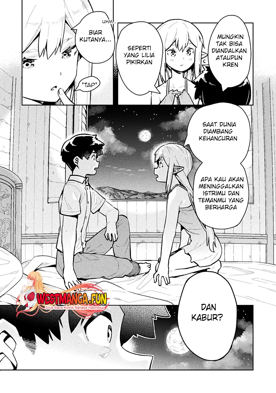 NEET dakedo Hello Work ni Ittara Isekai ni Tsuretekareta Chapter 53 Gambar 17