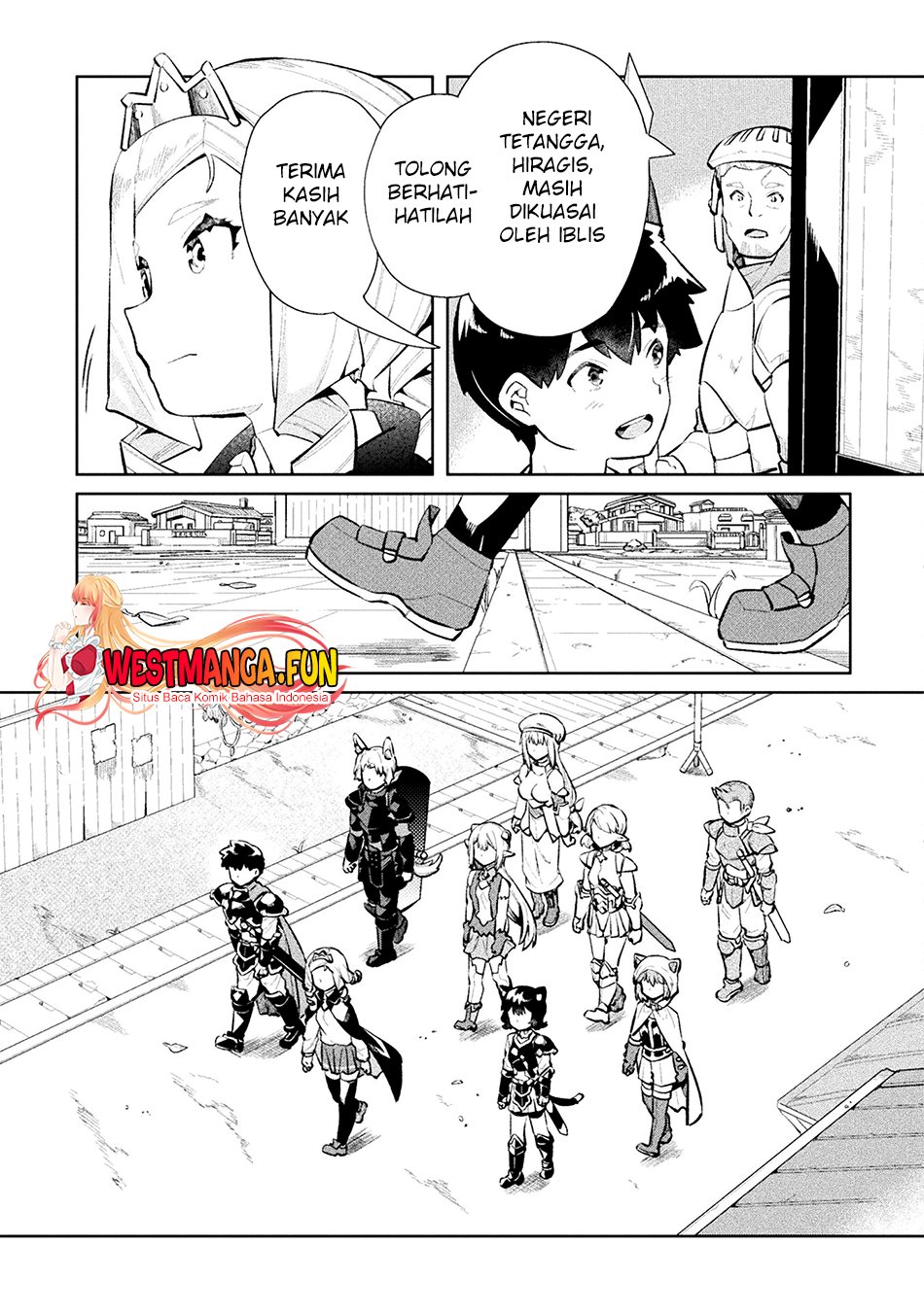 NEET dakedo Hello Work ni Ittara Isekai ni Tsuretekareta Chapter 53 Gambar 27