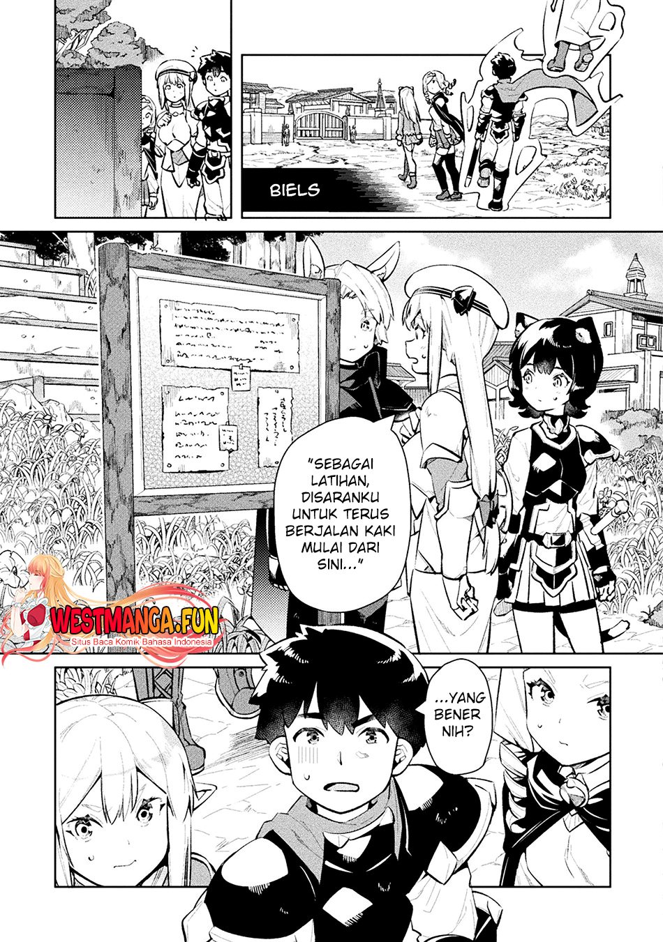 NEET dakedo Hello Work ni Ittara Isekai ni Tsuretekareta Chapter 53 Gambar 29
