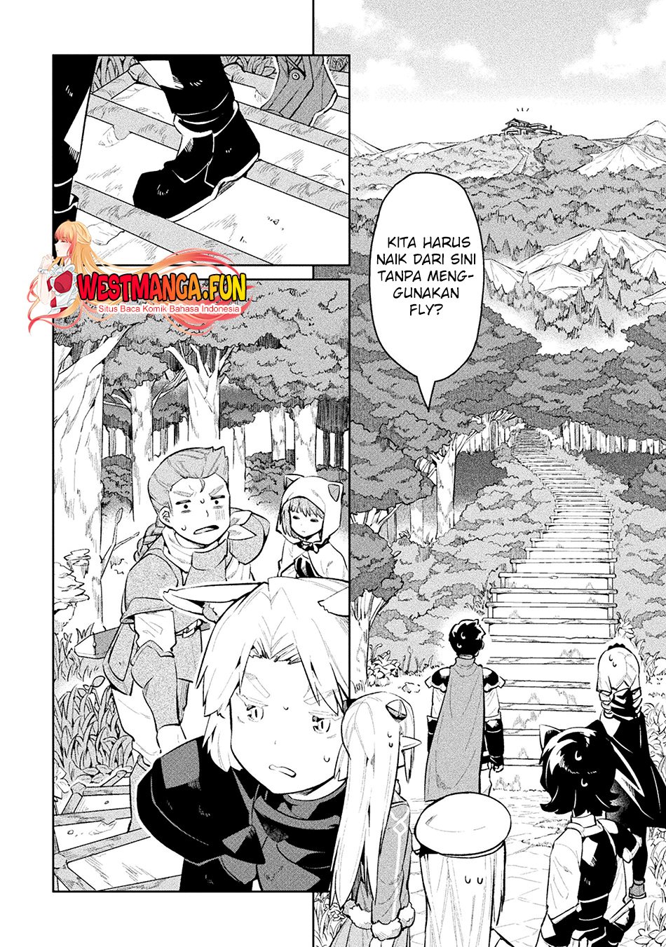 NEET dakedo Hello Work ni Ittara Isekai ni Tsuretekareta Chapter 53 Gambar 30