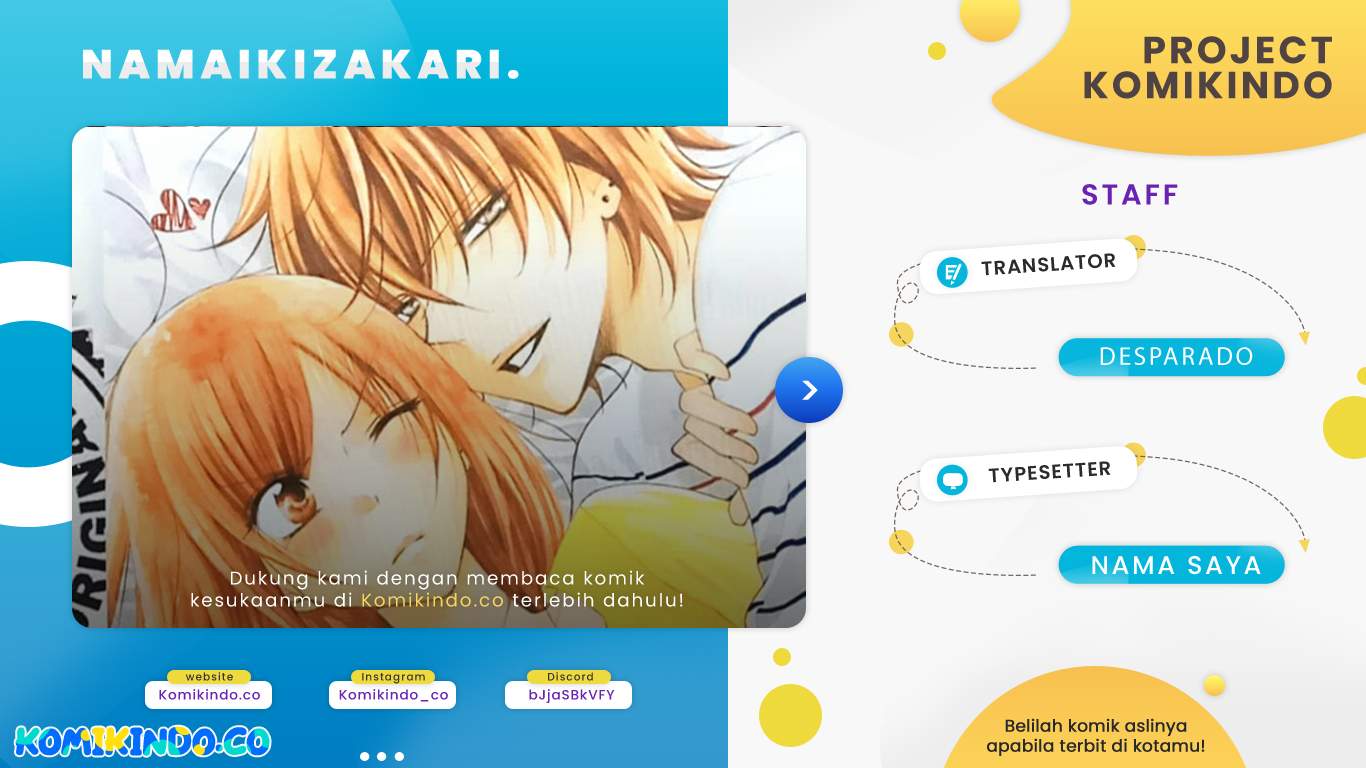 Namaikizakari. Chapter 72 Gambar 1