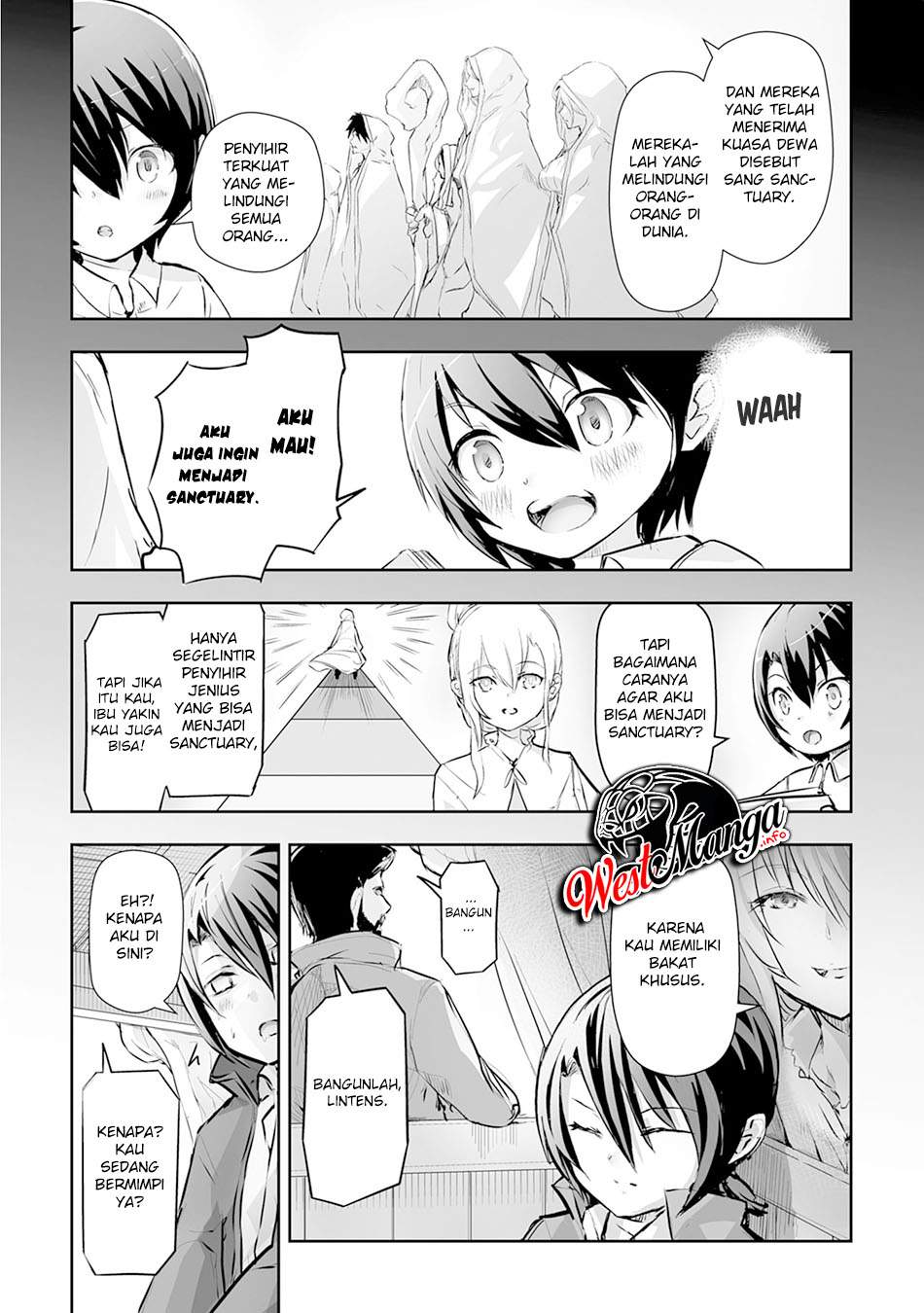 Nanairo Raijyutsushi no Eiyutan Chapter 01 Gambar 10