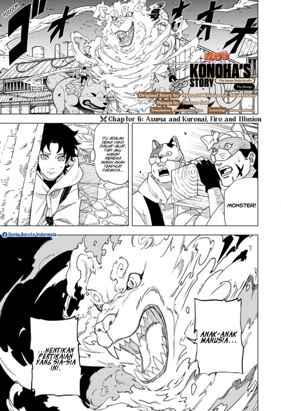 Naruto: Konoha’s Story—The Steam Ninja Scrolls Chapter 06 Gambar 1