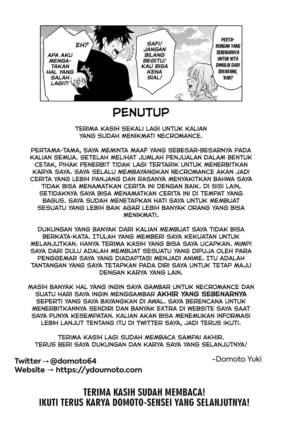 Necromance Chapter 43-End Gambar 26
