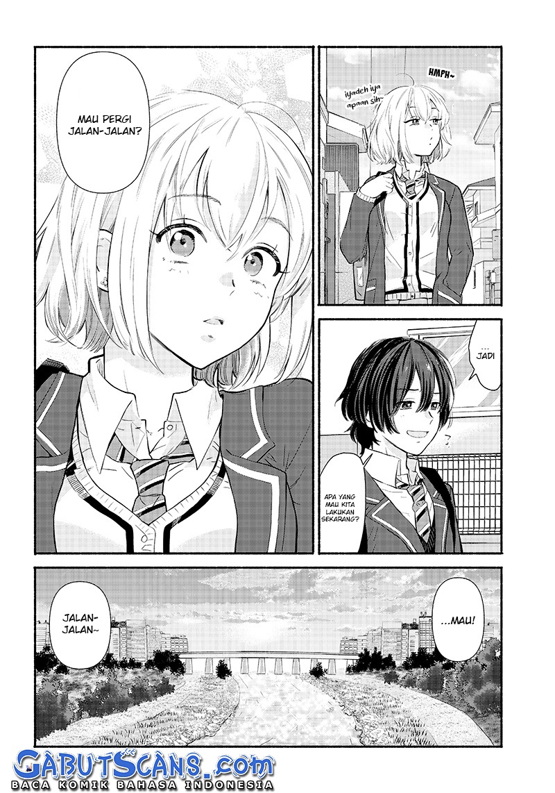 Nee, Mou Isso Tsukiacchau? Osananajimi No Bishoujo Ni Tanomarete, Camo Kareshi Hajimemashita Chapter 01.2 Gambar 11