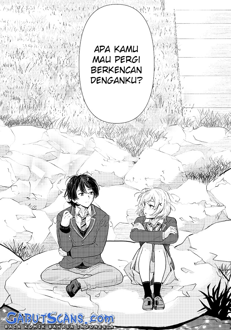 Nee, Mou Isso Tsukiacchau? Osananajimi No Bishoujo Ni Tanomarete, Camo Kareshi Hajimemashita Chapter 01.2 Gambar 17