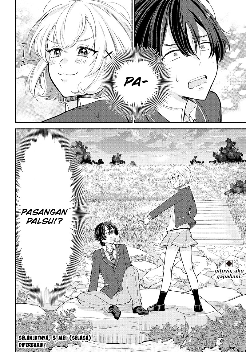 Nee, Mou Isso Tsukiacchau? Osananajimi No Bishoujo Ni Tanomarete, Camo Kareshi Hajimemashita Chapter 01.2 Gambar 24