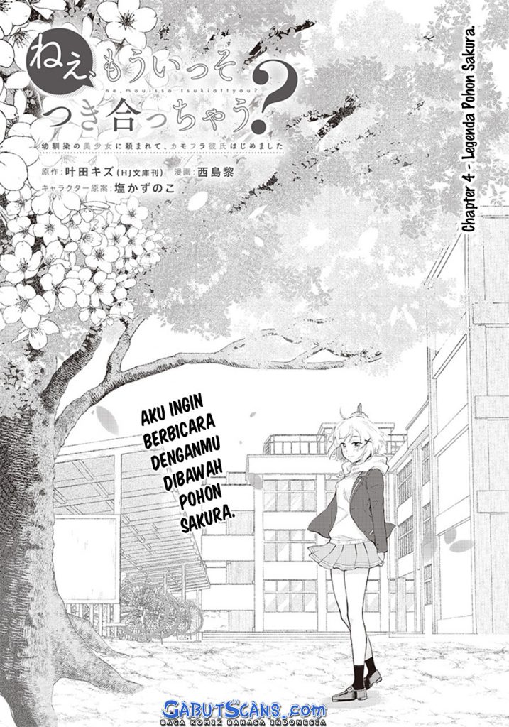 Nee, Mou Isso Tsukiacchau? Osananajimi No Bishoujo Ni Tanomarete, Camo Kareshi Hajimemashita Chapter 04 Gambar 2