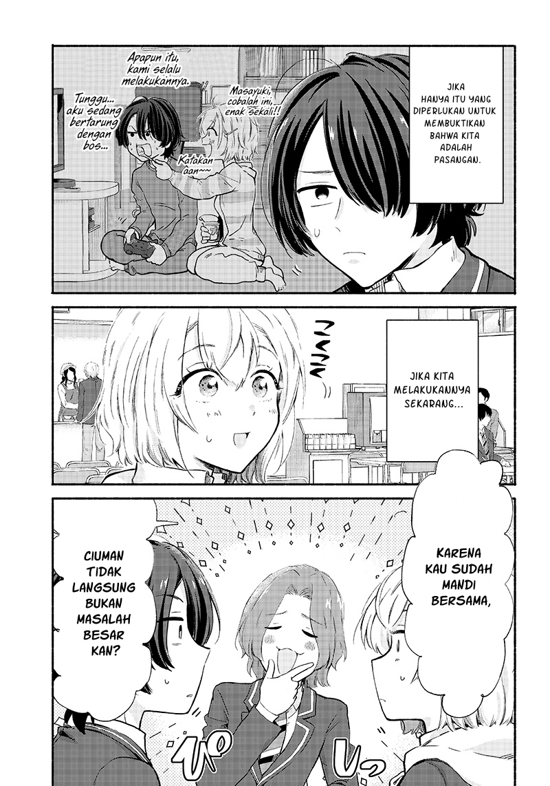 Nee, Mou Isso Tsukiacchau? Osananajimi No Bishoujo Ni Tanomarete, Camo Kareshi Hajimemashita Chapter 06 Gambar 14