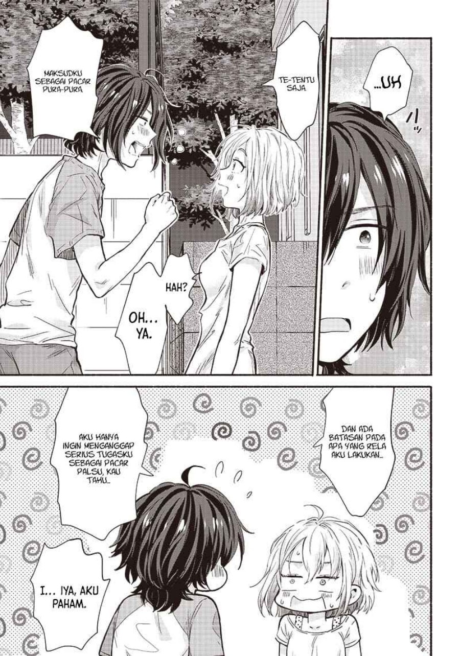 Nee, Mou Isso Tsukiacchau? Osananajimi No Bishoujo Ni Tanomarete, Camo Kareshi Hajimemashita Chapter 14 Gambar 4