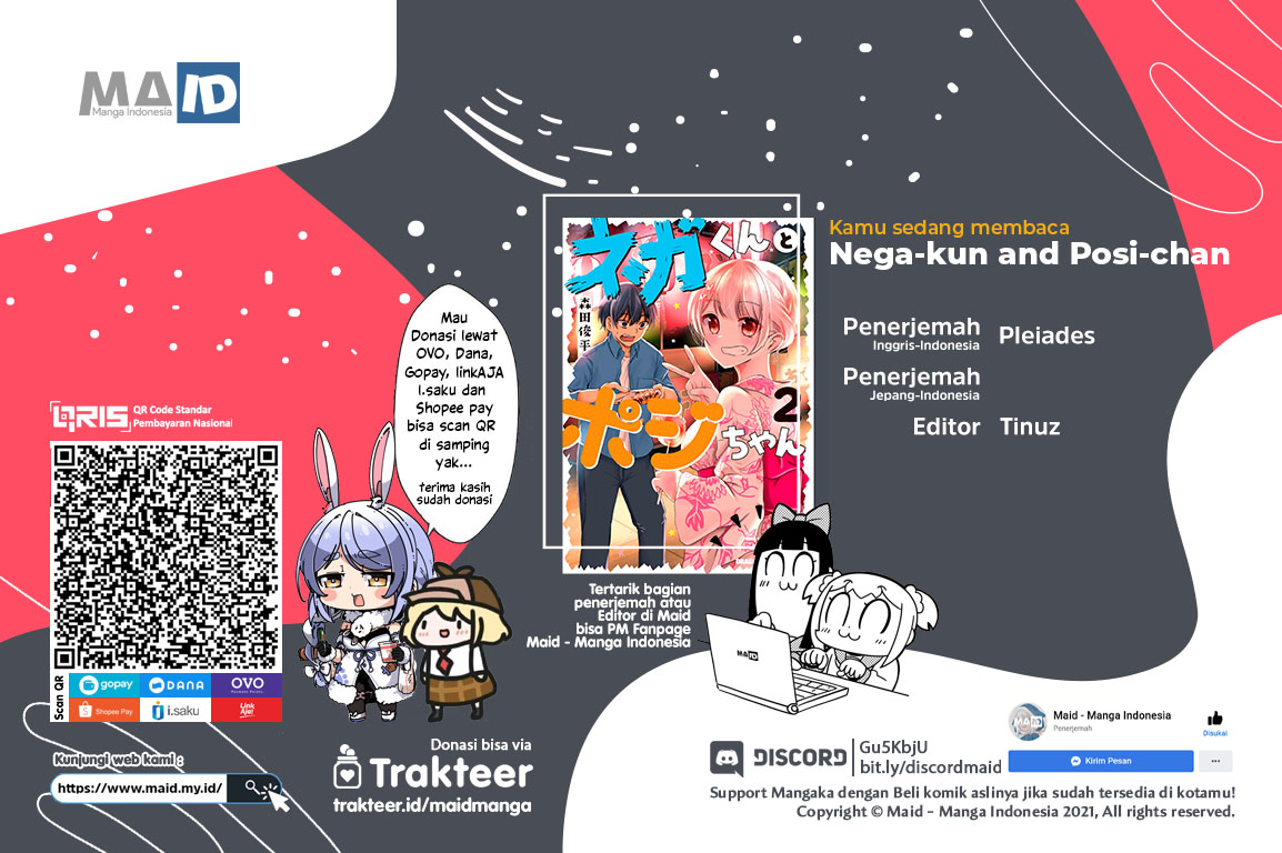 Nega-kun and Posi-chan Chapter 14 Gambar 1