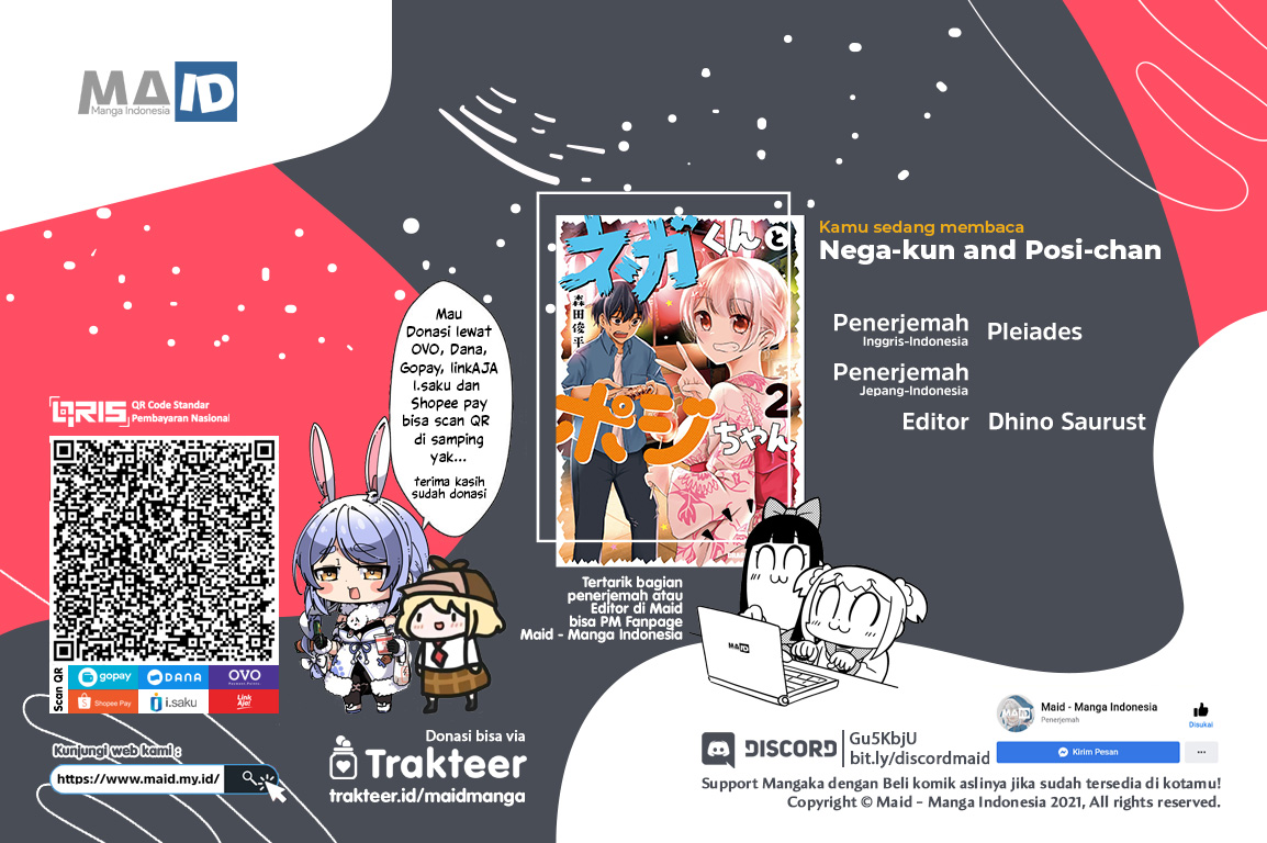 Nega-kun and Posi-chan Chapter 16 Gambar 1