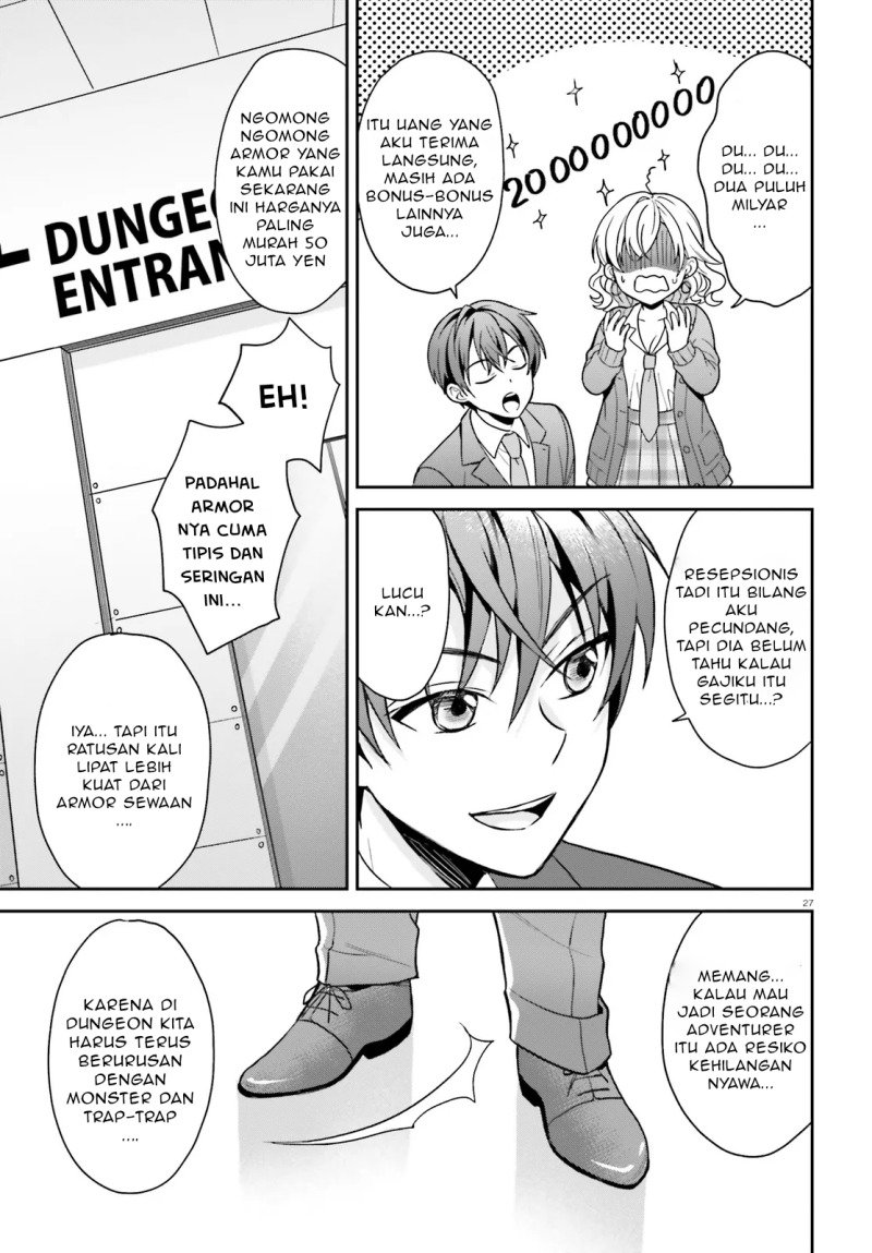 Negatte mo Nai Tsuihou Go kara no Slow Life? Intai Shita Hazu ga Nariyuki de Bishoujo Gal no Shishou ni Nattara Naze ka Mechakucha Natsukareta Chapter 02.2 Gambar 13