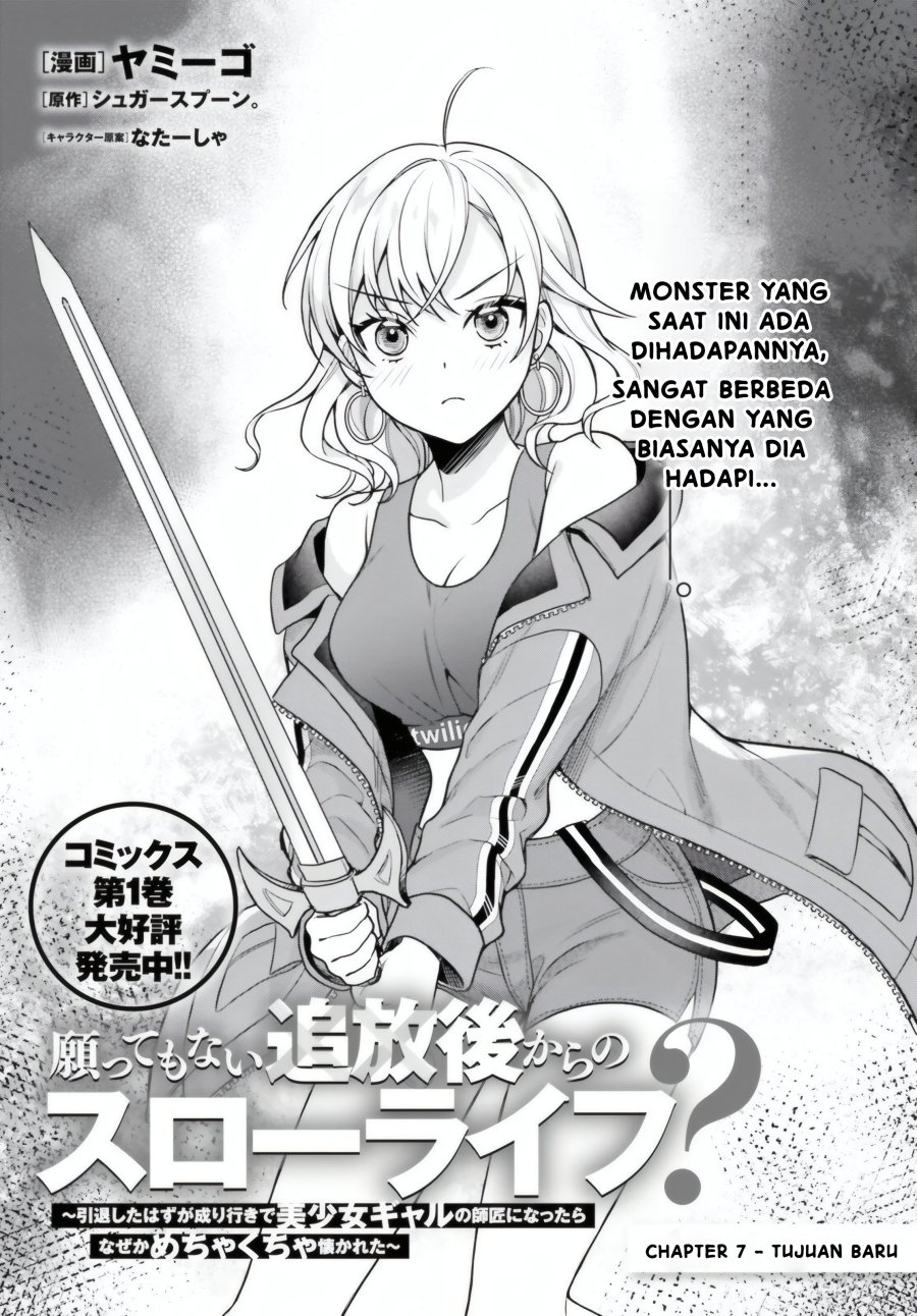 Negatte mo Nai Tsuihou Go kara no Slow Life? Intai Shita Hazu ga Nariyuki de Bishoujo Gal no Shishou ni Nattara Naze ka Mechakucha Natsukareta Chapter 07 Gambar 2