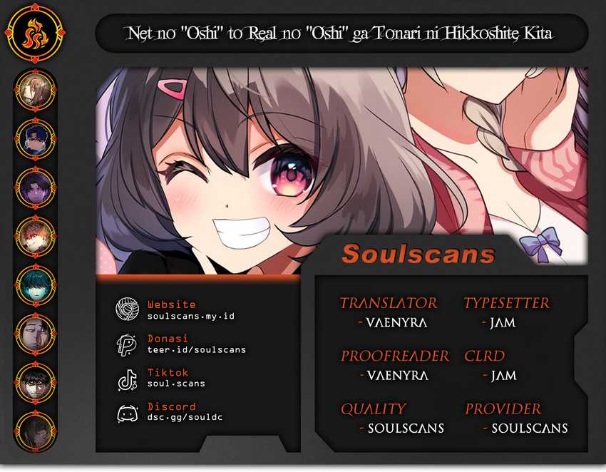 Net no Oshi to Real no Oshi ga Tonari ni Hikkoshite Kita Chapter 19 Gambar 1