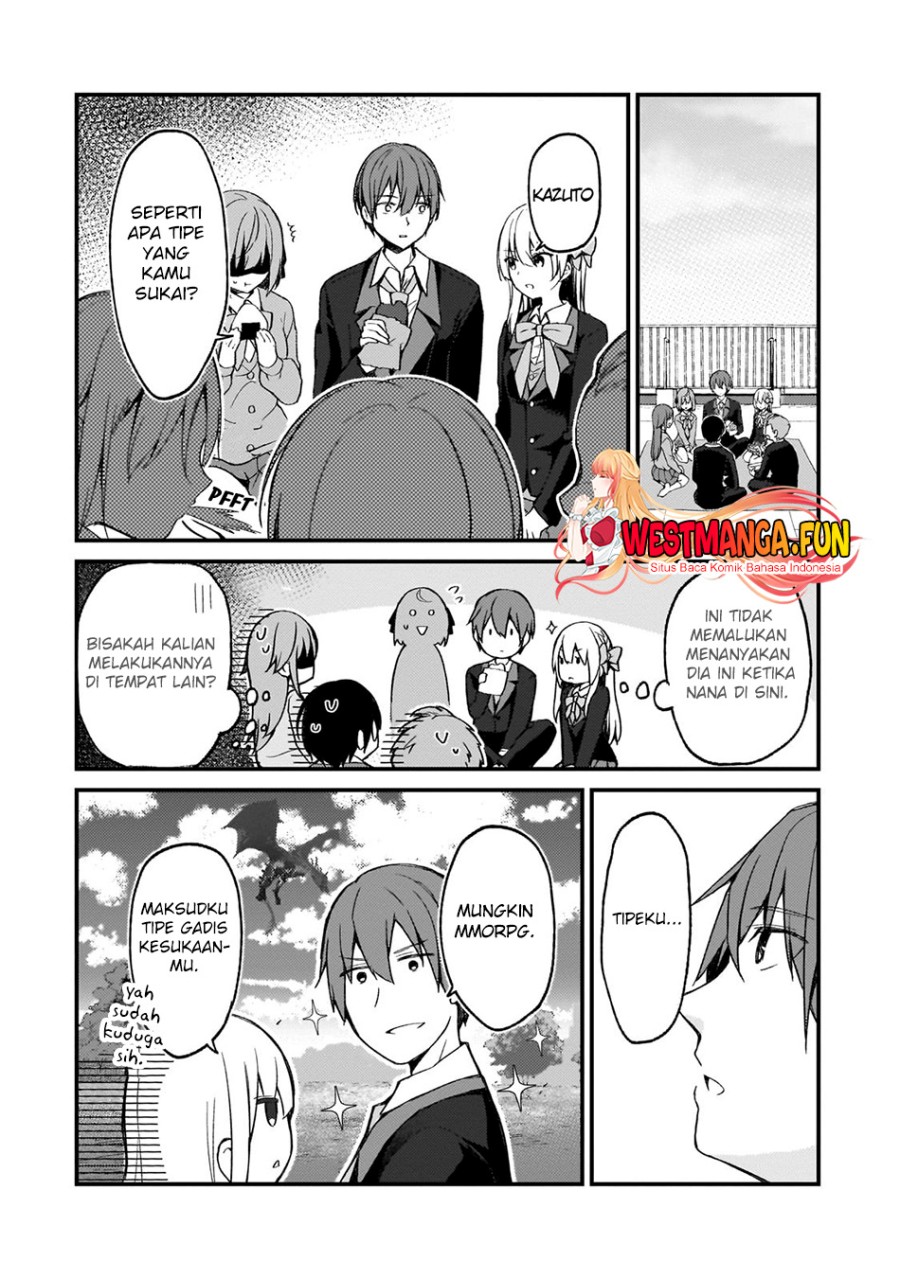 Netoge no Yome ga Ninki Idol datta Chapter 19 Gambar 6